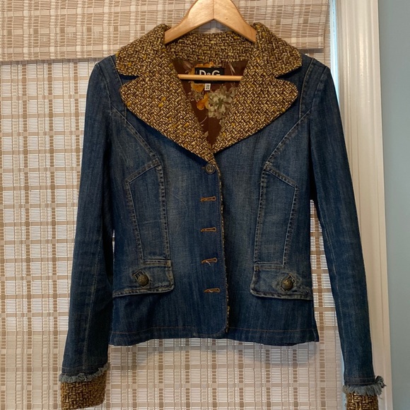 Dolce & Gabbana Jackets & Coats Dolce Gabbana Denim Jacket Poshmark